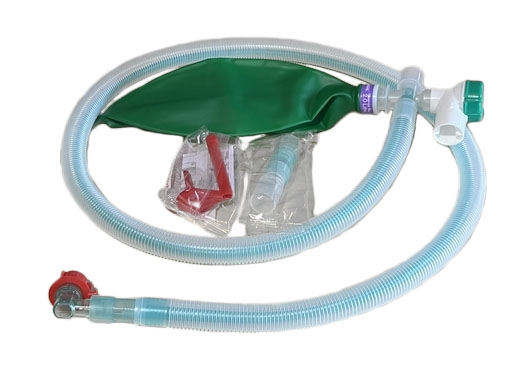 Mapleson D APL ventil med Deluxe Bain coaxial slange